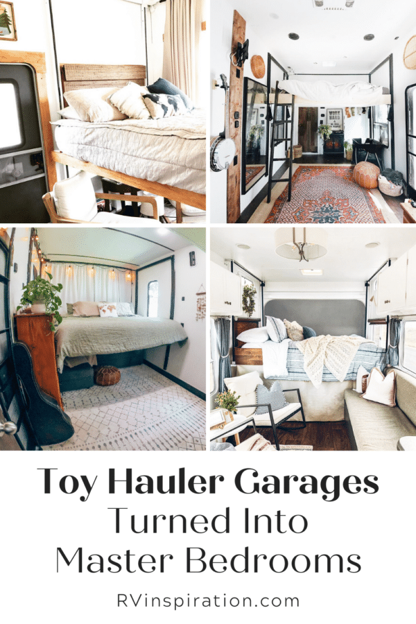 20 Incredible Toy Hauler Garage Transformations RV Inspiration