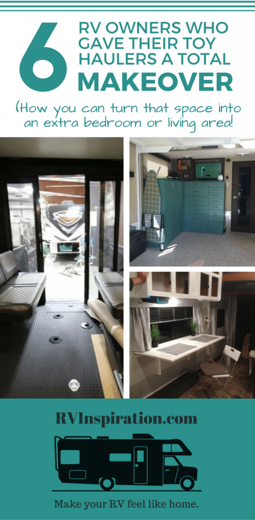 Incredible Toy Hauler Garage Transformations RV Inspiration