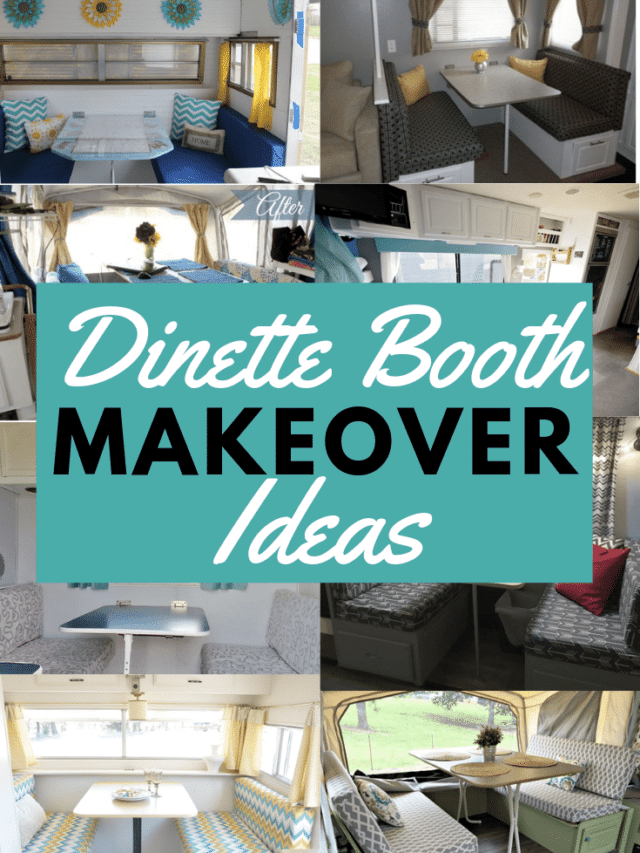 5 Stylish RV Dining Booth Makeover Ideas