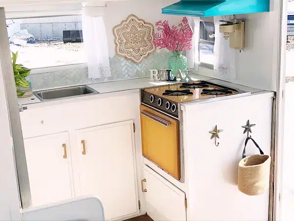 beach RV trailer