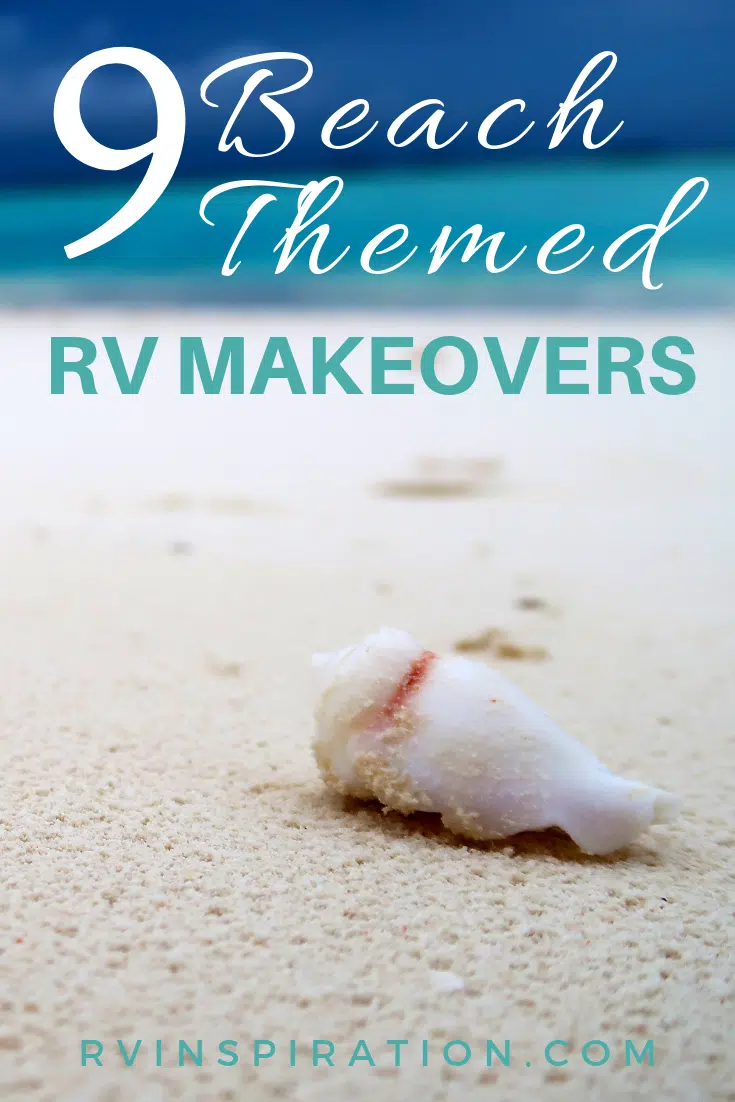 RV Inspiration | Beach themed decor ideas for your camper or motorhome