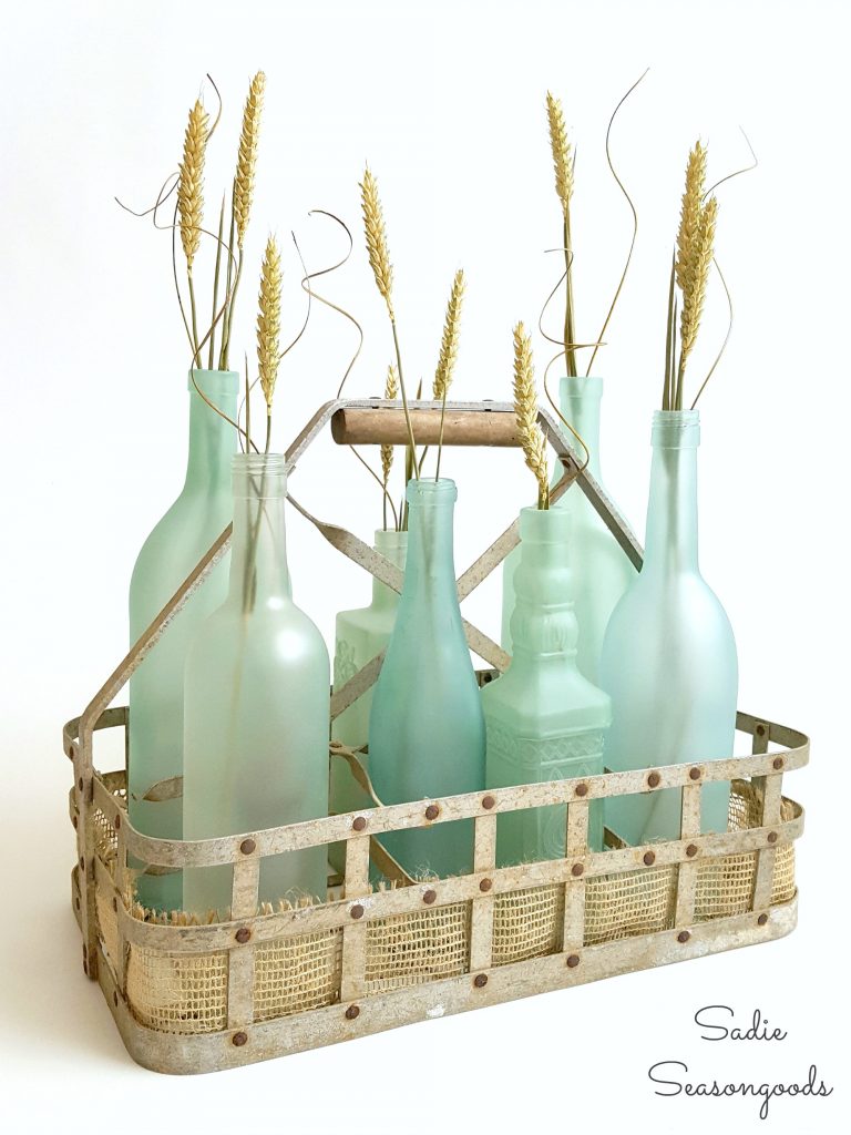 sea glass bottles