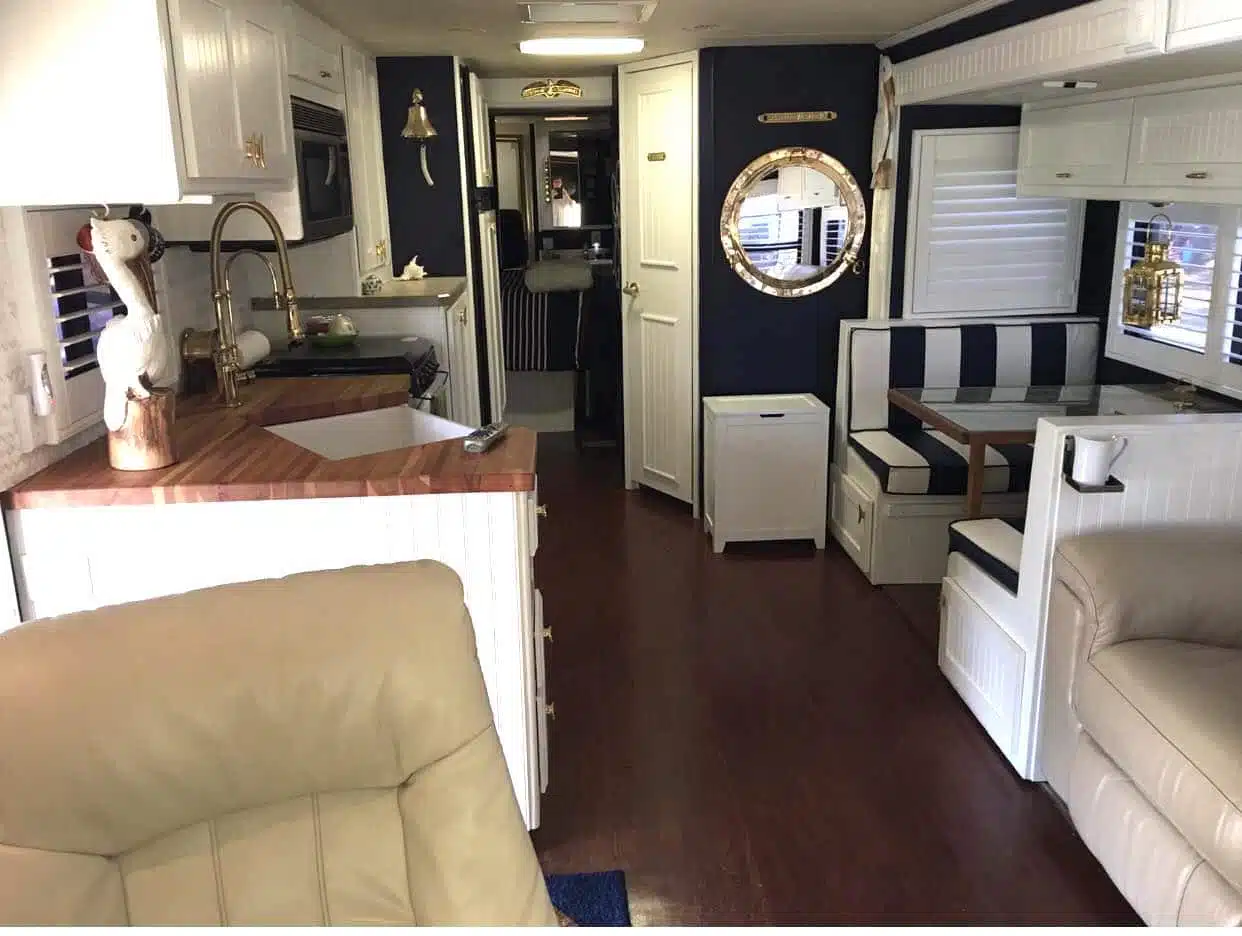 15 Beach Themed RV Makeovers