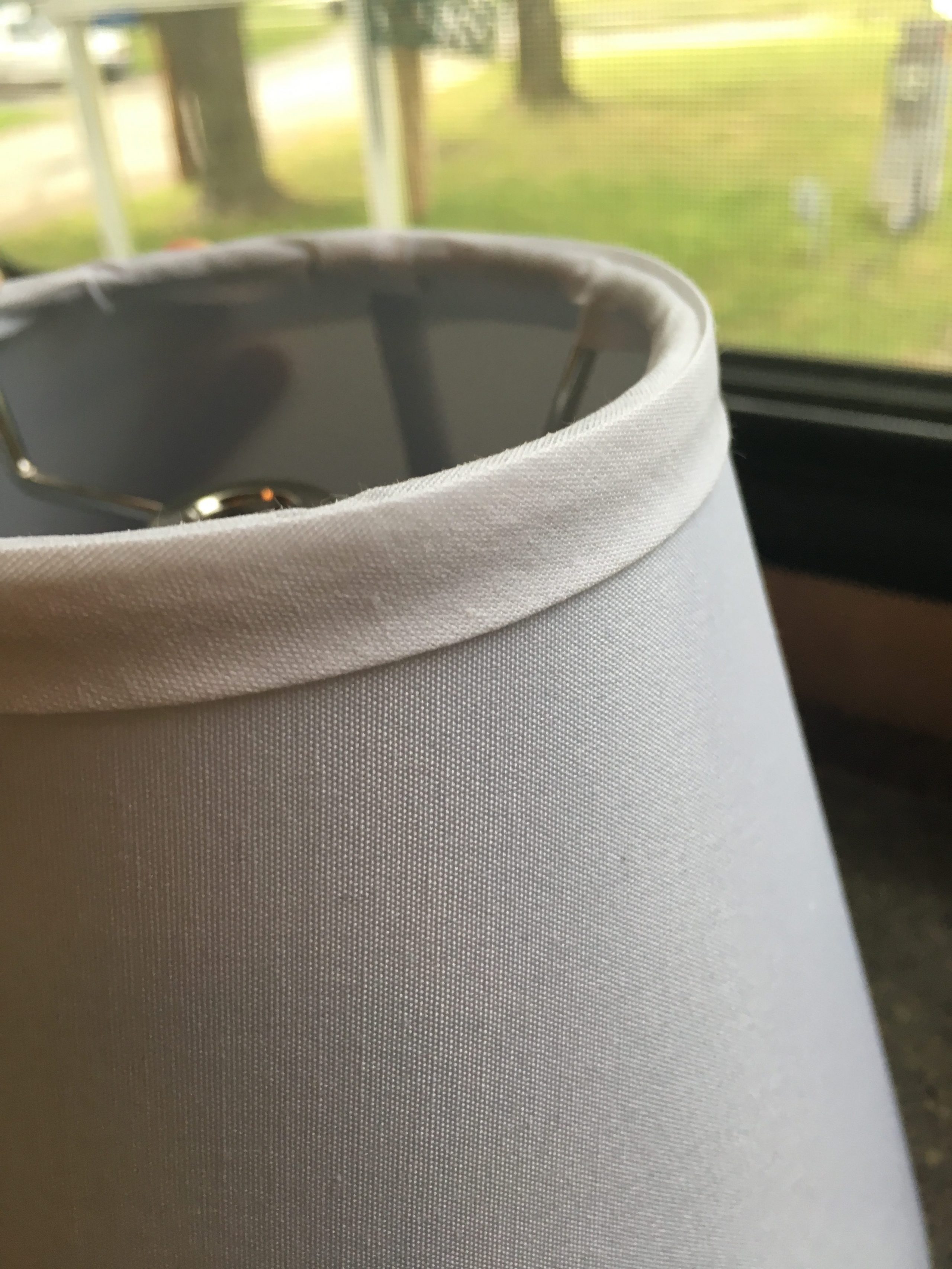 DIY How to Replace Lampshade Hardware Fittings RV Inspiration