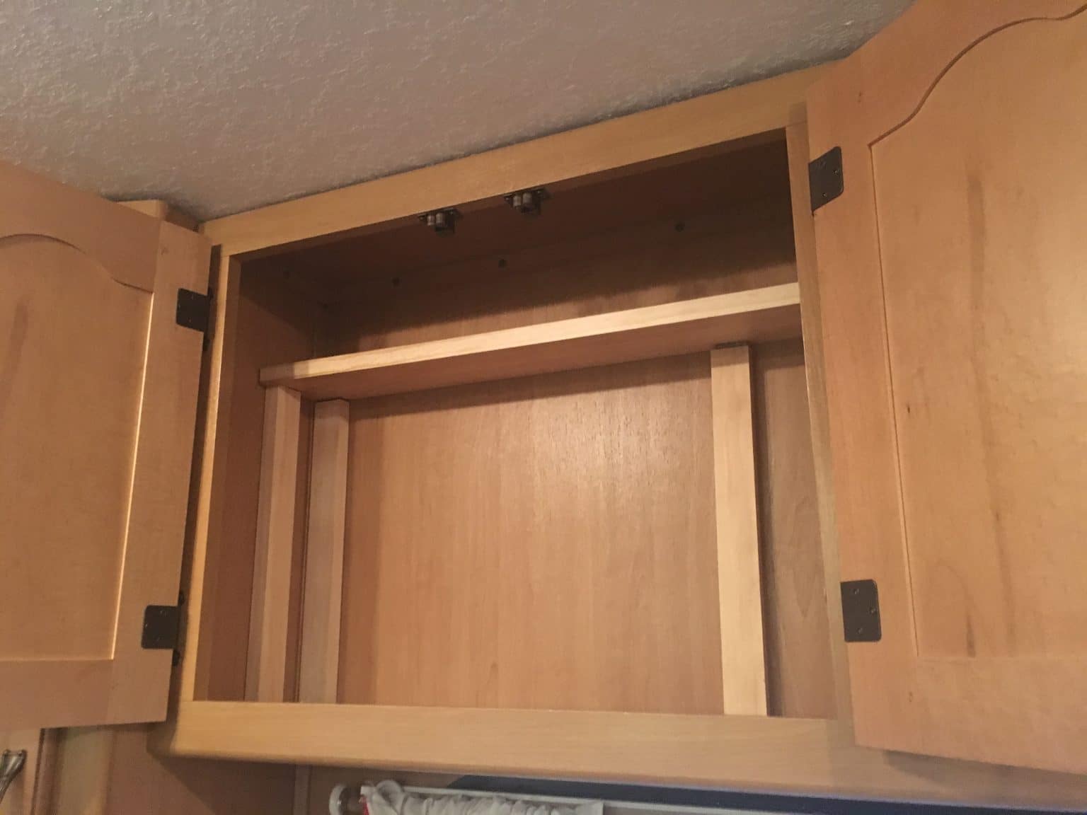 DIY Easy Way to Add a Shelf to an RV