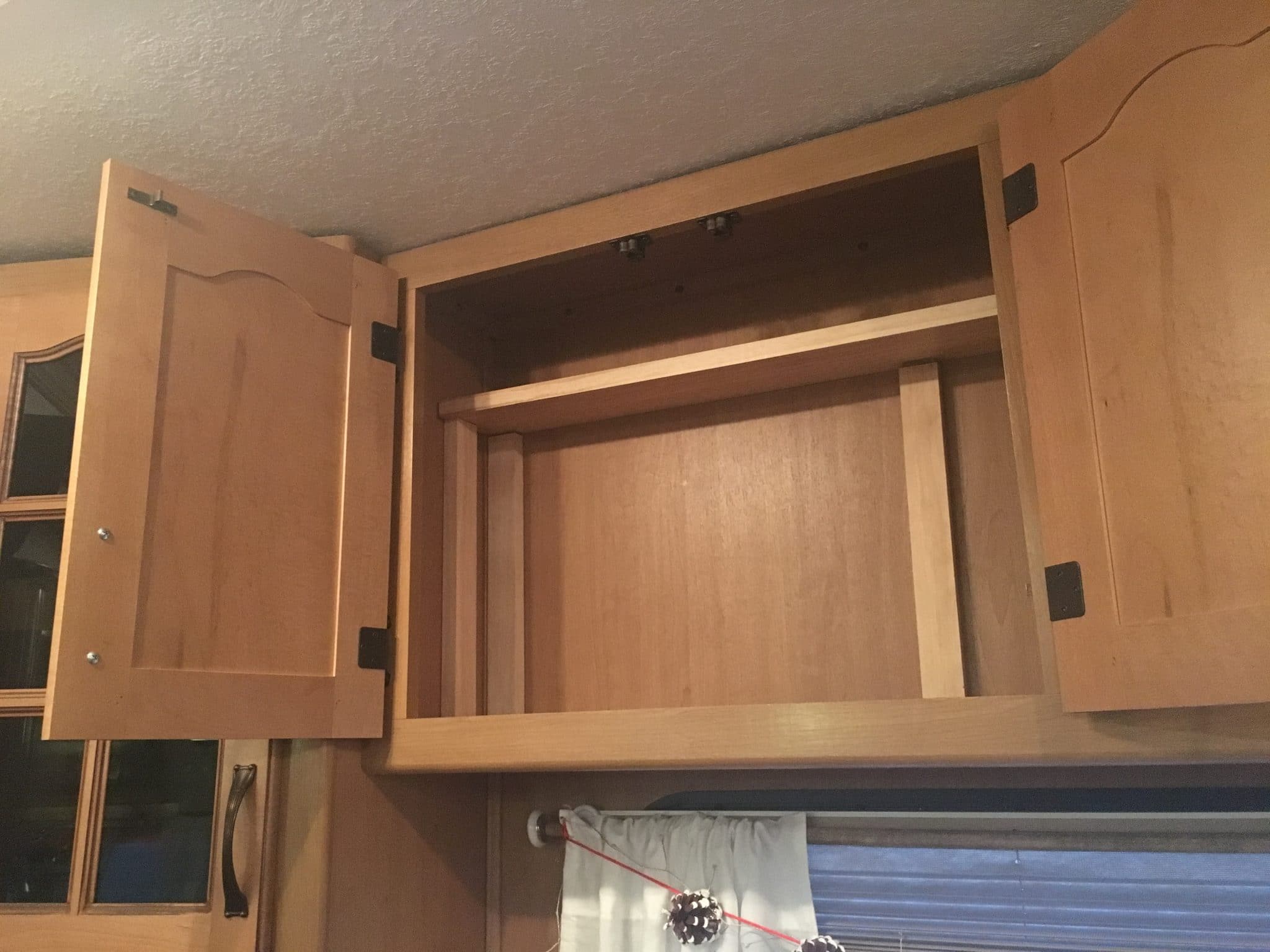 DIY Easy Way to Add a Shelf to an RV
