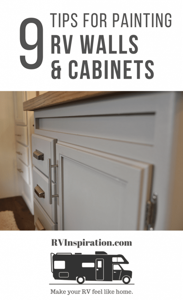 9 Tips for Painting RV Walls and RV Inspiration