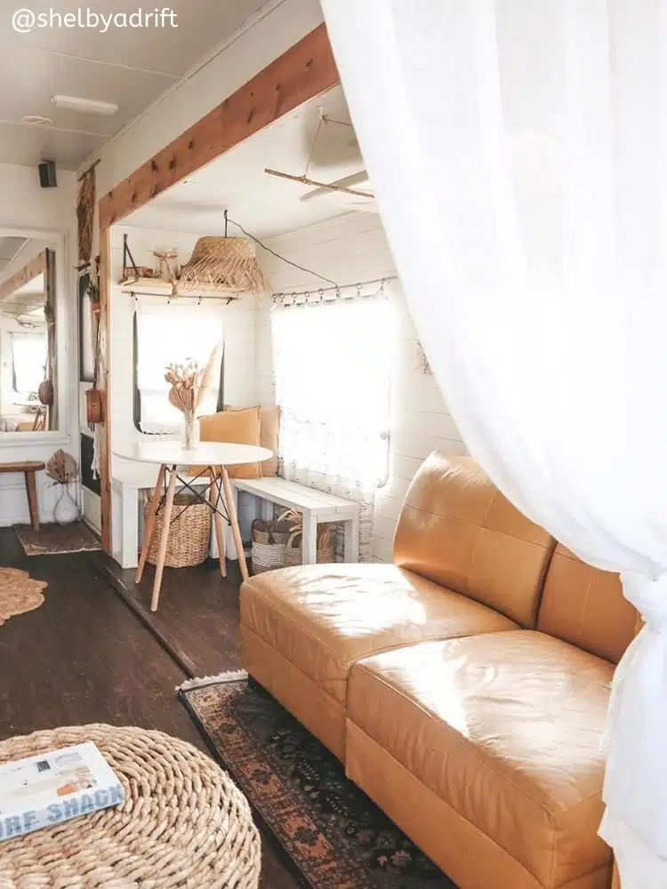 Shelby Adrift Remodeled Fifth Wheel Travel Trailer