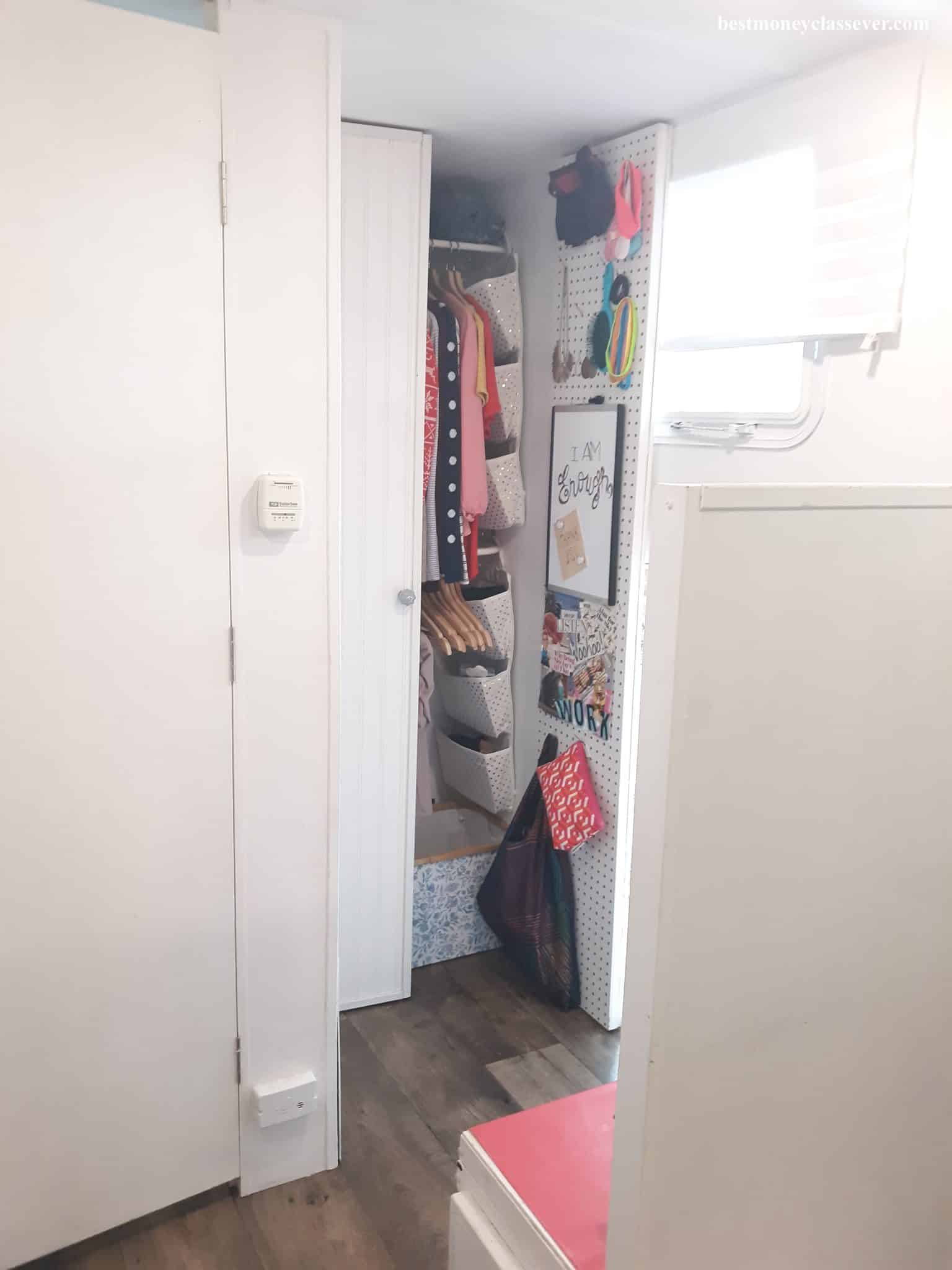 Converting RV Bunk Beds to a Closet RV Inspiration