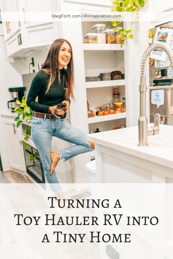 How I Transformed my Toy Hauler Garage into a Modern Master Bedroom