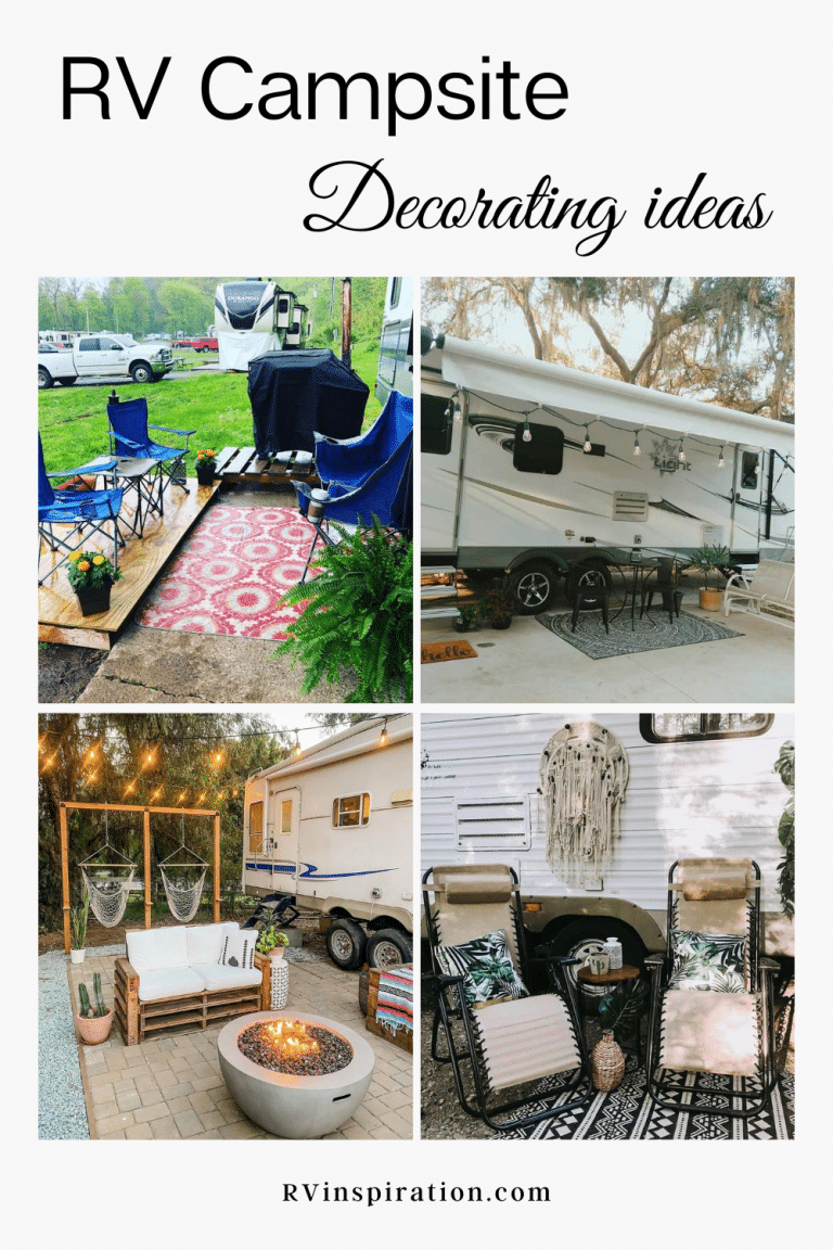 18+ RV Patio and Campsite Decorating Ideas RV Inspiration