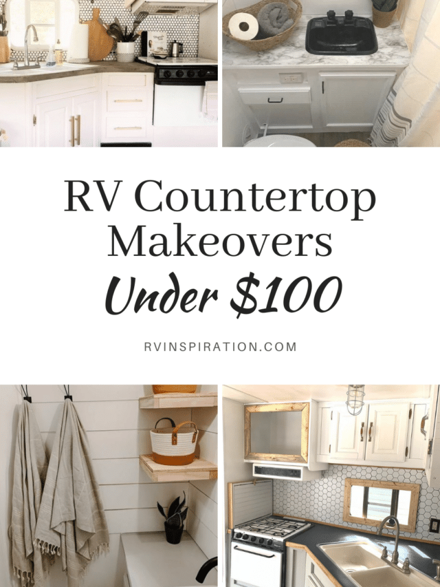 16 Ways to Makeover Your RV Countertops