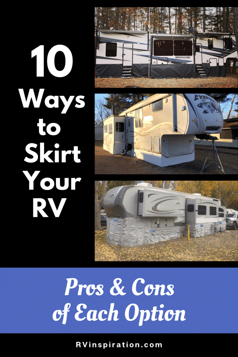 Best RV Skirting for Your Budget 10 Ways to Skirt a Camper