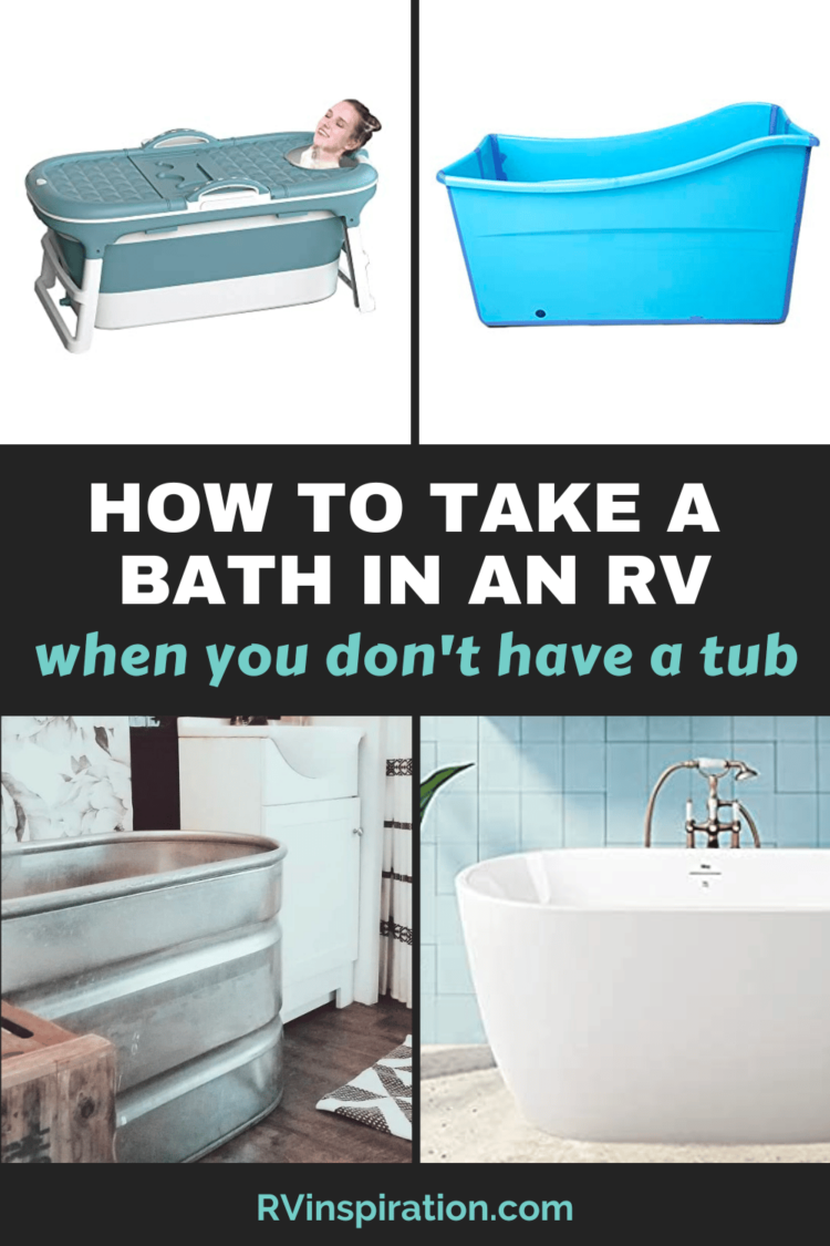 RV Bathtub Ideas Adding a Tub to Your RV RV Inspiration