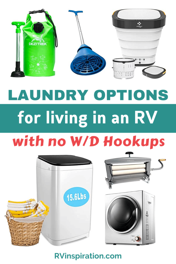 RV Laundry Can be Difficult—Here's how to do laundry without hookups!