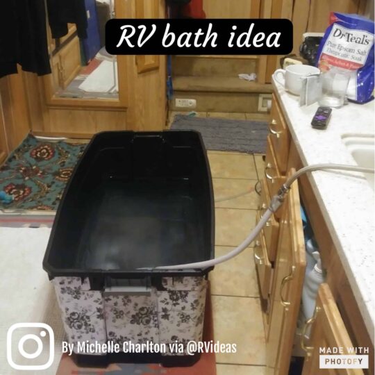 RV Bathtub Ideas Adding a Tub to Your RV RV Inspiration