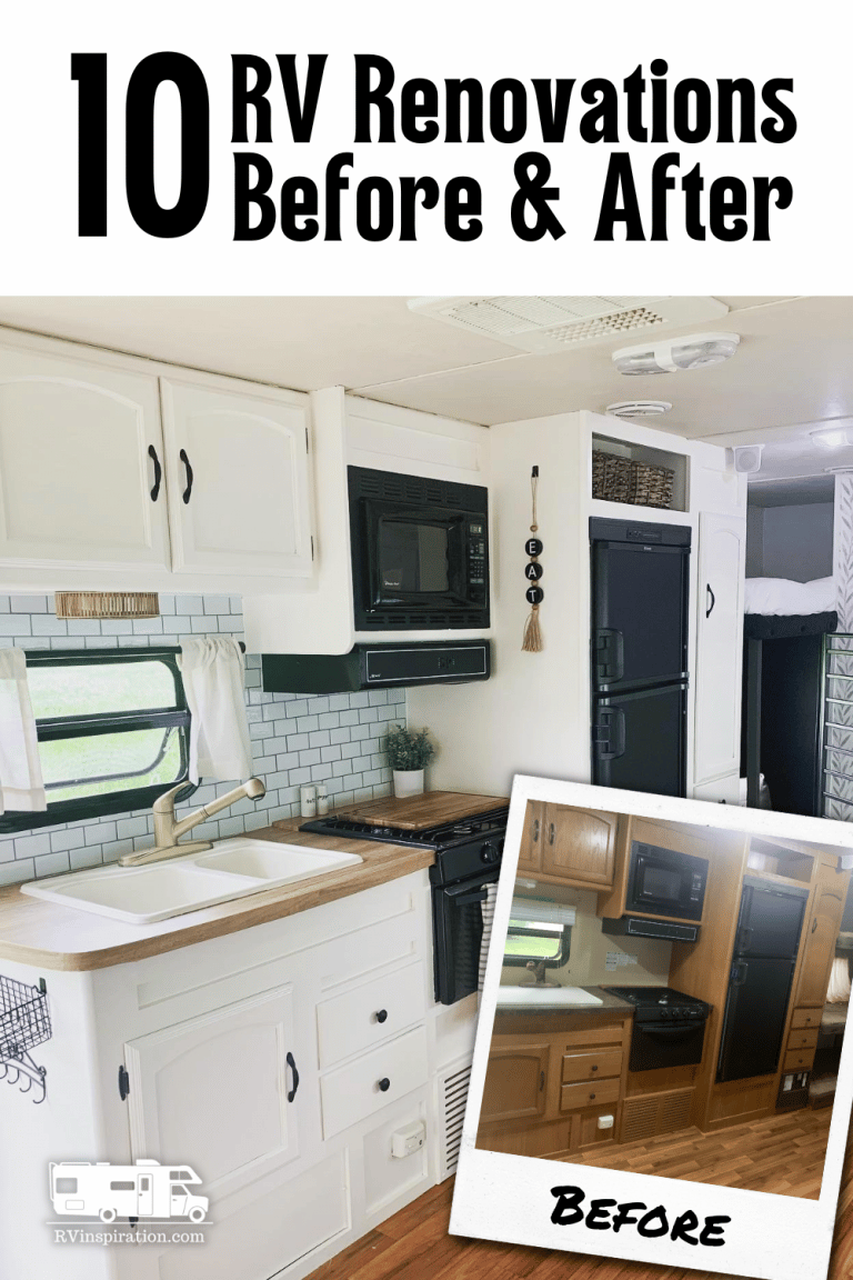 Repainted Rv 10 RV Before and After Photos To Prove RV Living Is Awesome