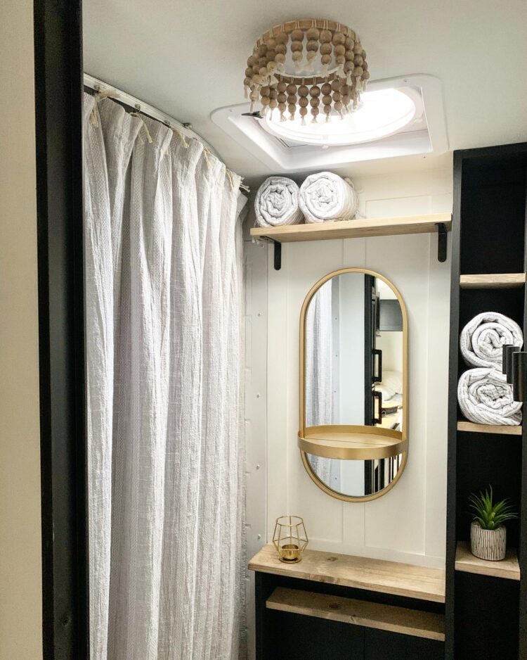 8 Awesome RV Shower Makeover DIY Ideas RV Inspiration