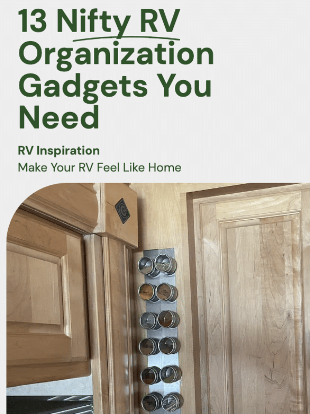 13 Nifty RV Organization Gadgets You Need