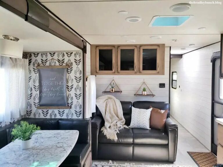 How to Hang RV Wallpaper Ideas for Your Camper Makeover