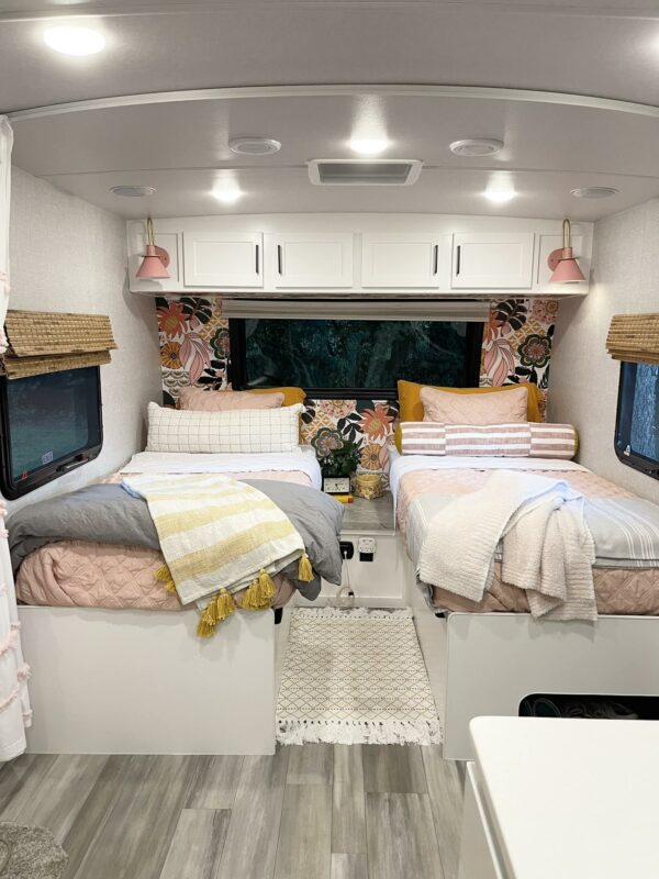 How I Transformed my Toy Hauler Garage into a Modern Master Bedroom