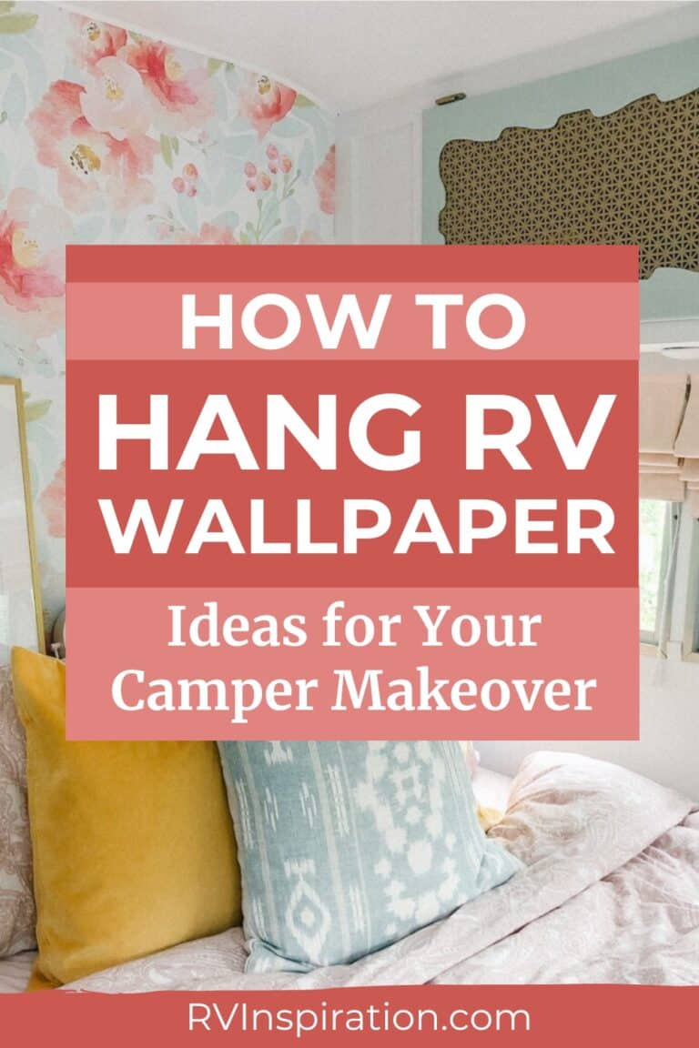 How to Hang RV Wallpaper: Ideas for Your Camper Makeover