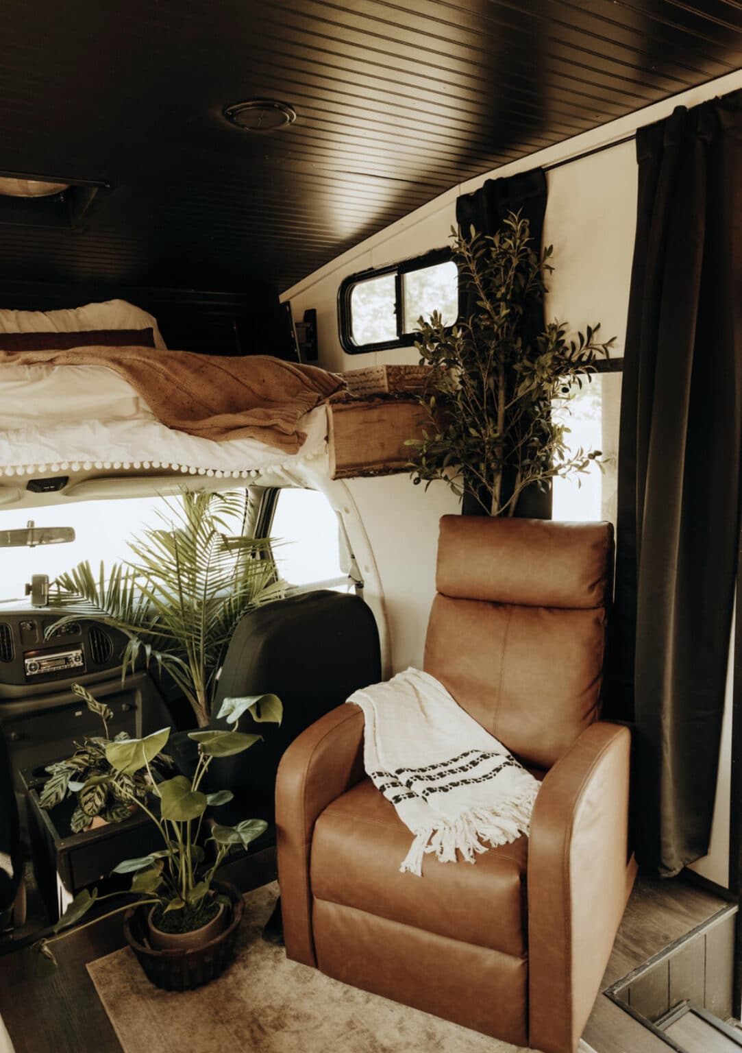 14 RVs with Dark, Black Interiors | RV Inspiration