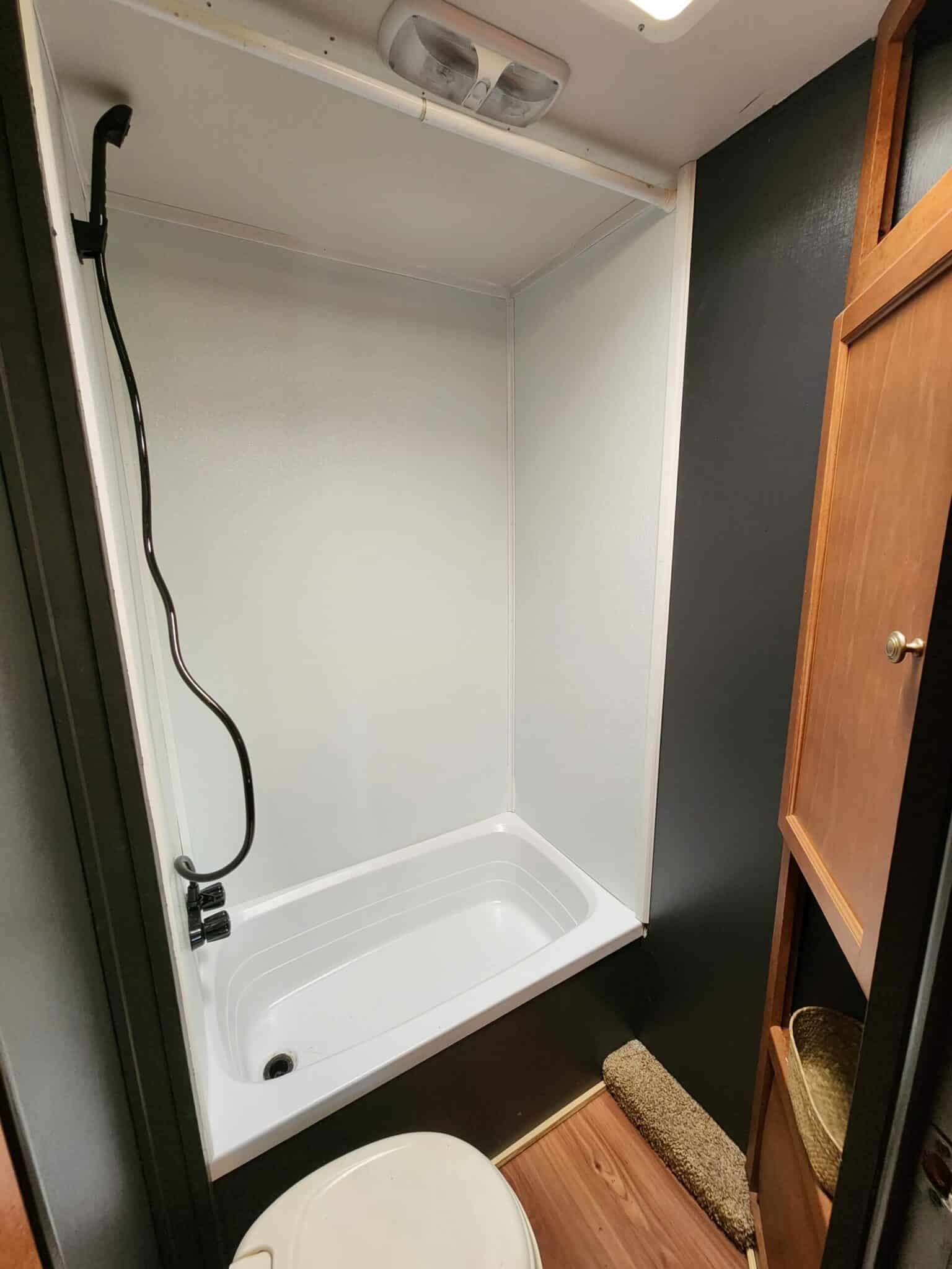 How to Fix a Yellow Camper Shower | RV Inspiration