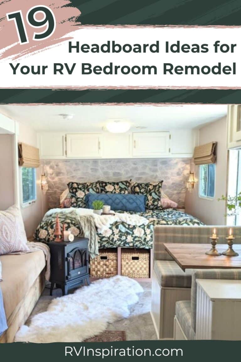 19 Headboard Ideas for Your RV Bedroom Remodel