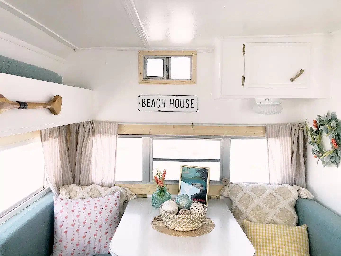 beach house vintage trailer