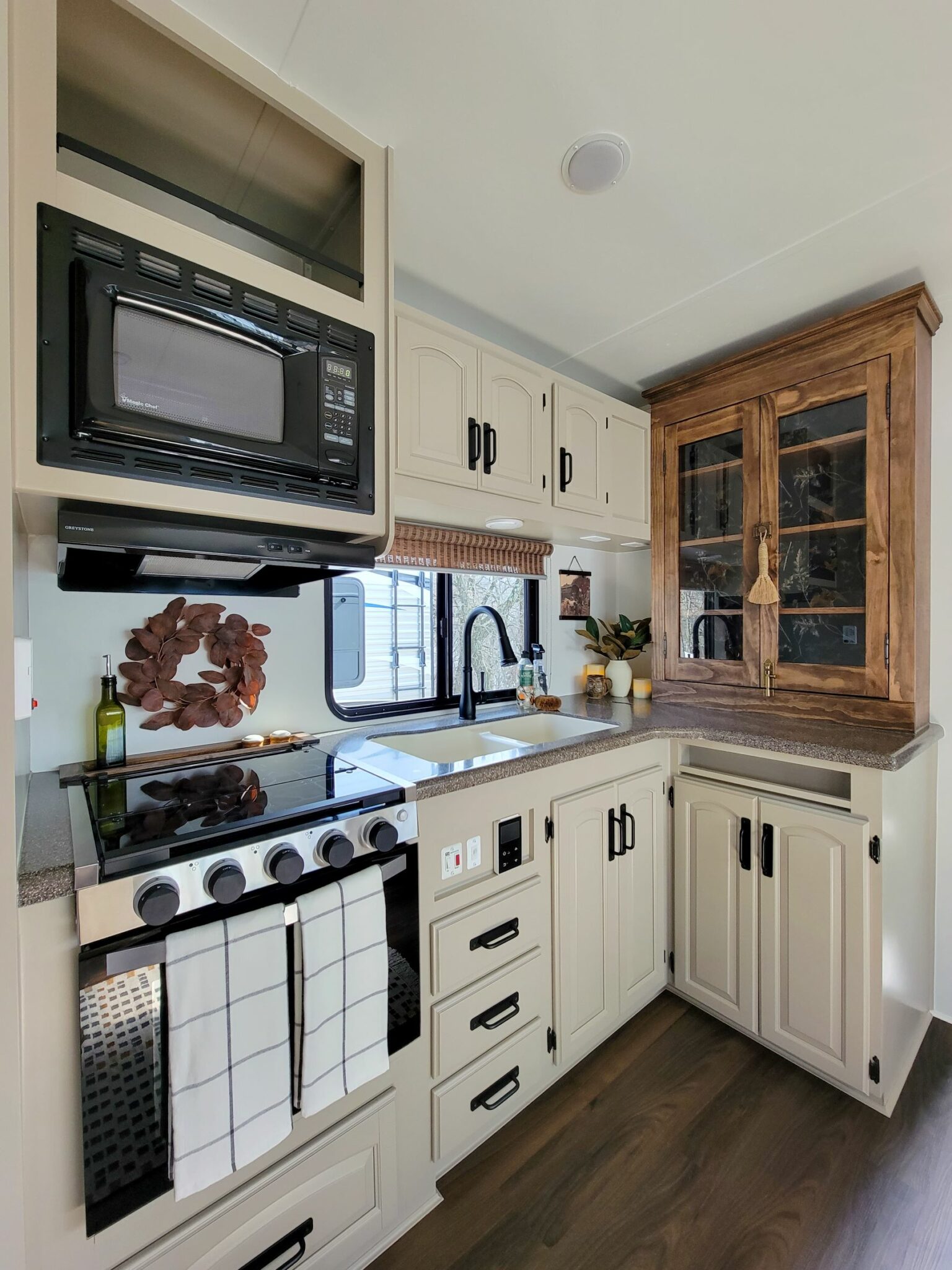 44 Beautiful RV Kitchen Remodels | RV Inspiration