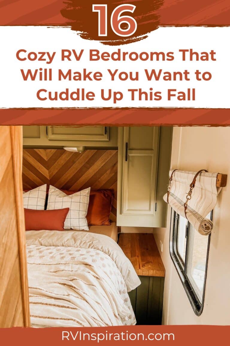 Small RV Bedroom Ideas: 16 Cozy RV Bedrooms Made to Cuddle Up With a ...