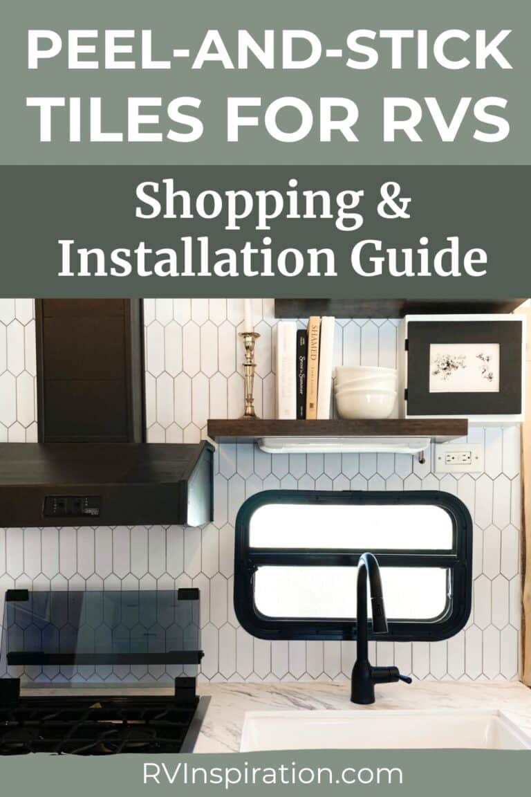 PeelandStick Tiles for RVs Shopping & Installation Guide RV
