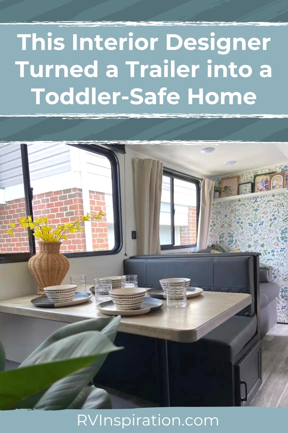 This Interior Designer Turned a Trailer into a Toddler-Safe Home