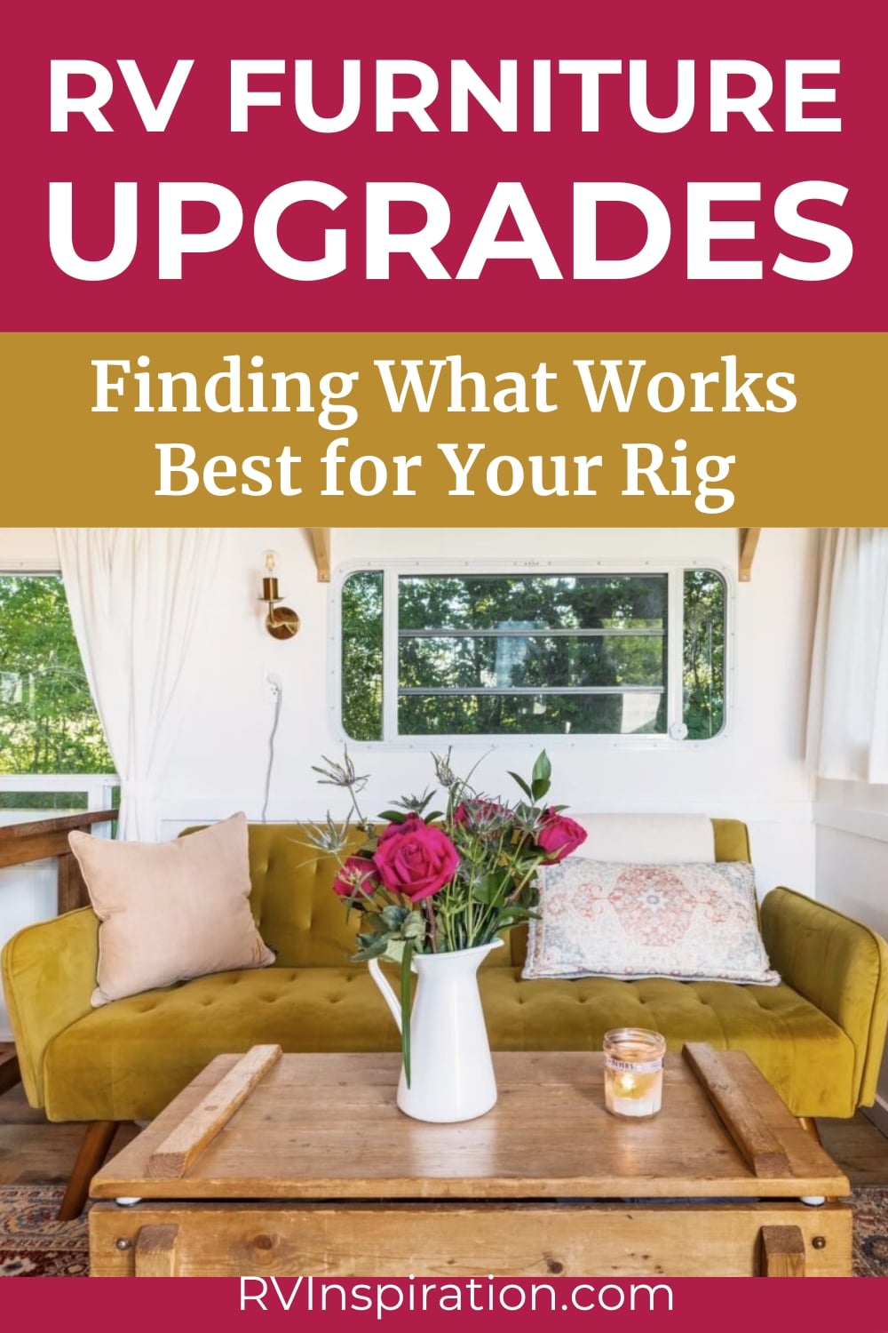 Curated visual reference: Picture Idea: What To Consider When Replacing Your Old Rv Furniture