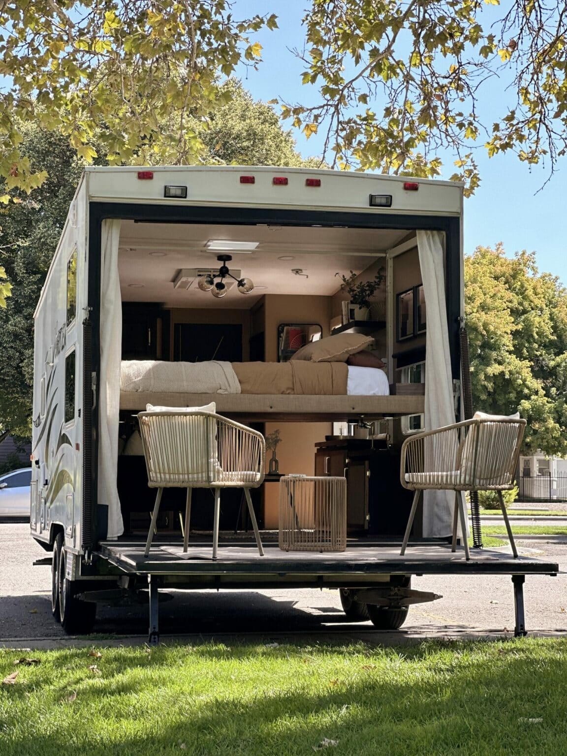 This Toy Hauler Renovation Features A...Swing?!