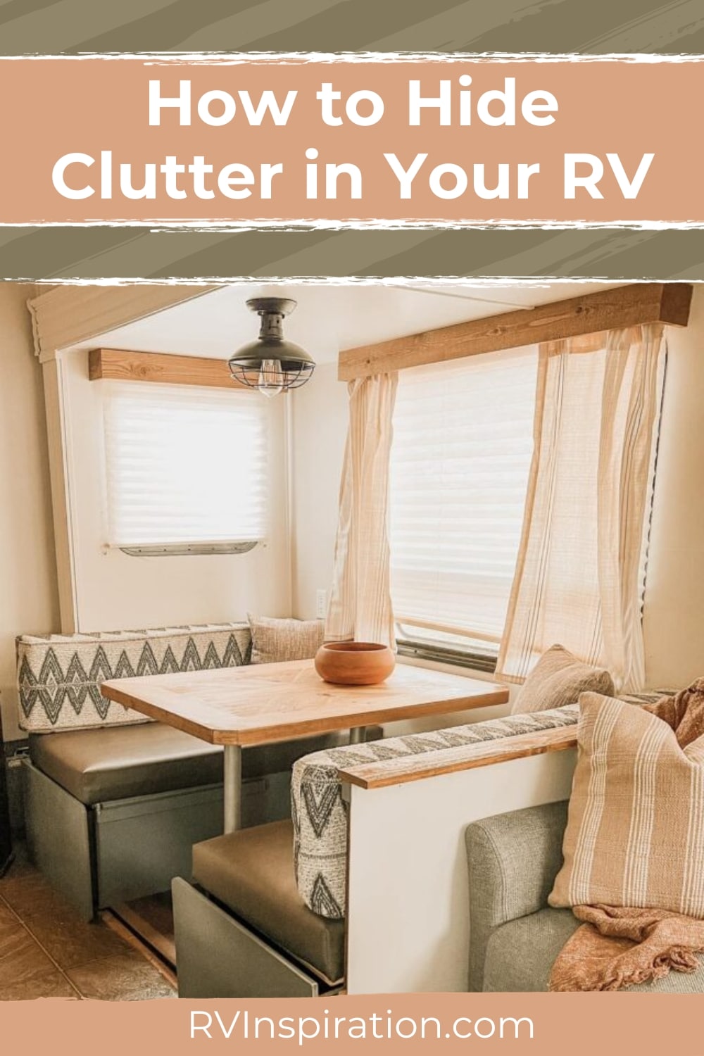How to Hide Clutter in Your RV RV Inspiration