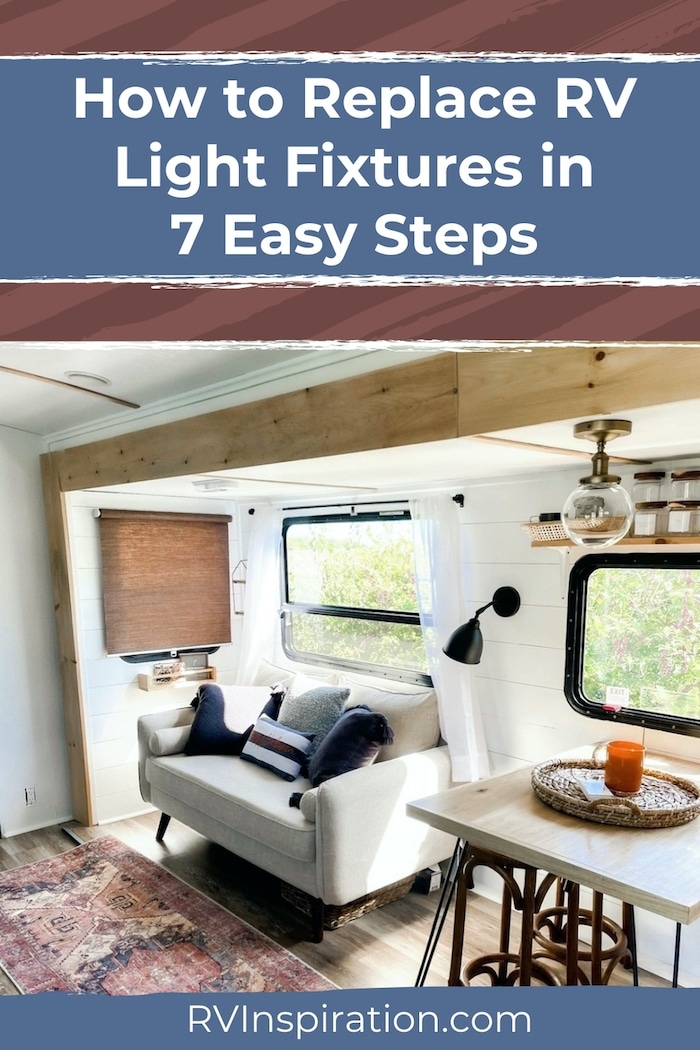 How to Replace RV Light Fixtures in 7 Easy Steps | RV Inspiration