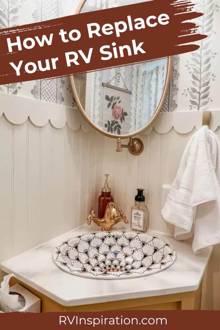 How to Replace Your RV Sink (+12 Beautiful Bathroom Sinks)