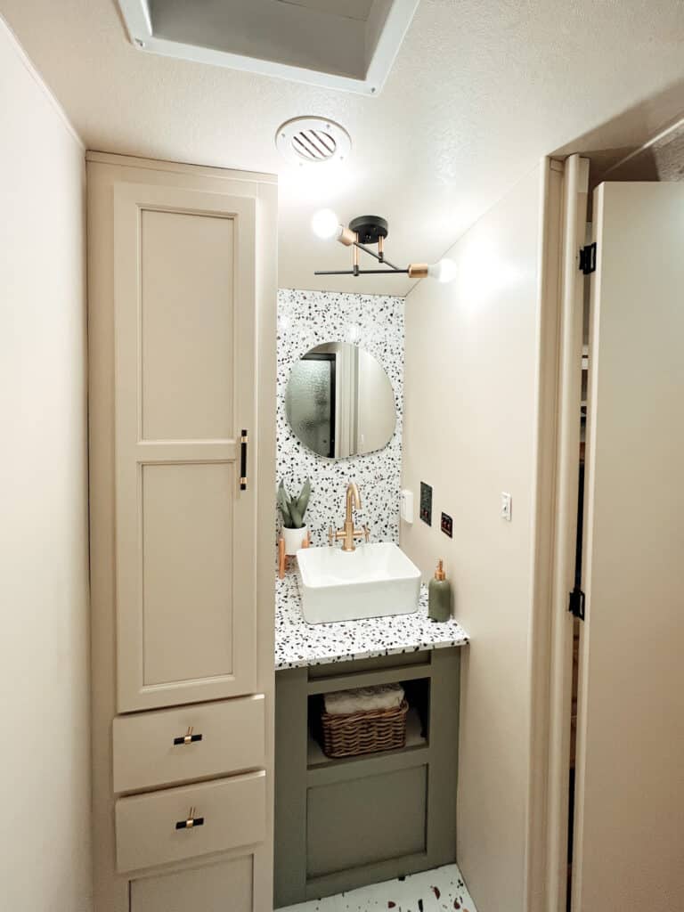 rv bathroom sparkle fun