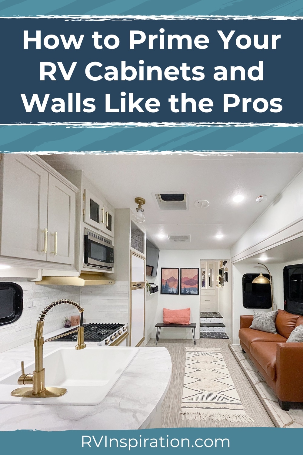 How to Prime Your RV Cabinets and Walls Like the Pros | RV Inspiration
