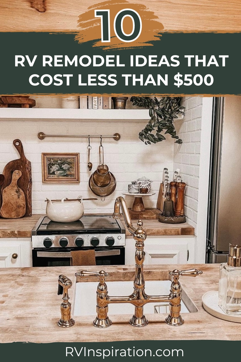 10+ RV Remodel Ideas that Cost Less Than $500 | RV Inspiration