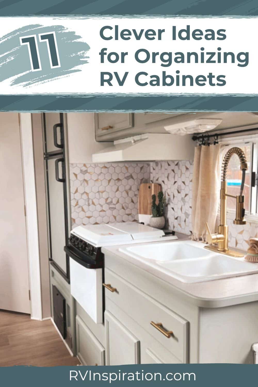 11 Clever Ideas for Organizing RV Cabinets | RV Inspiration