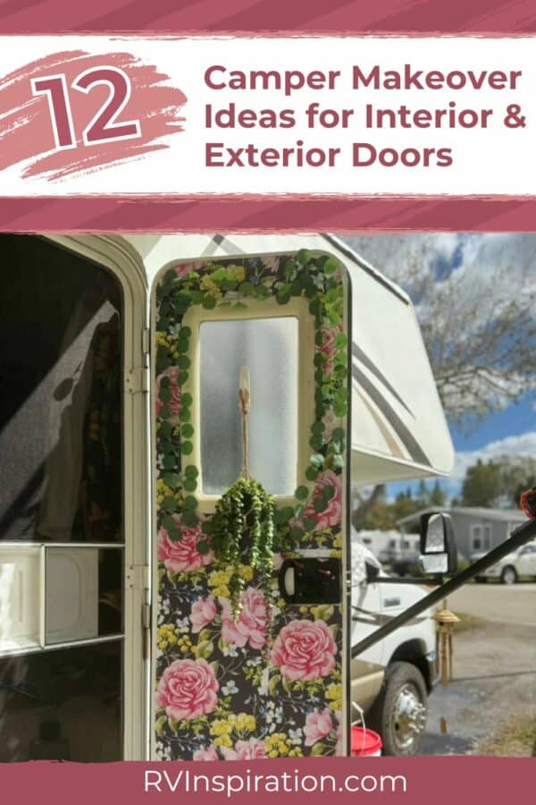 Unique Rv Door 12 Camper Door Makeover Ideas for Interior and Exterior Doors | RV ...