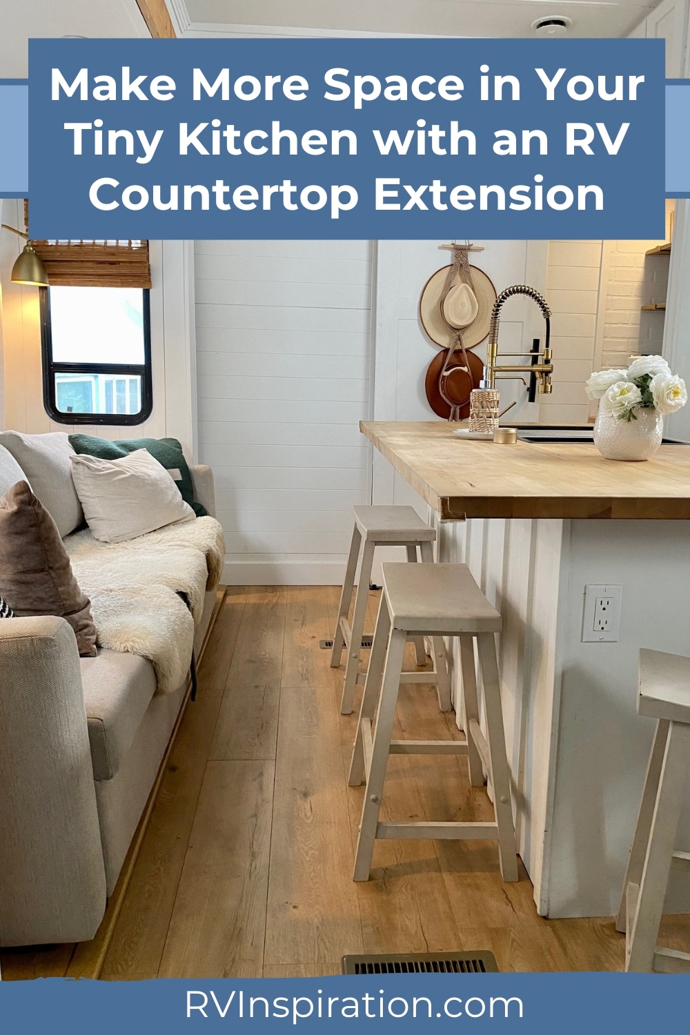 RV Countertop Extension Ideas: 3 Ways to Create Counter Space