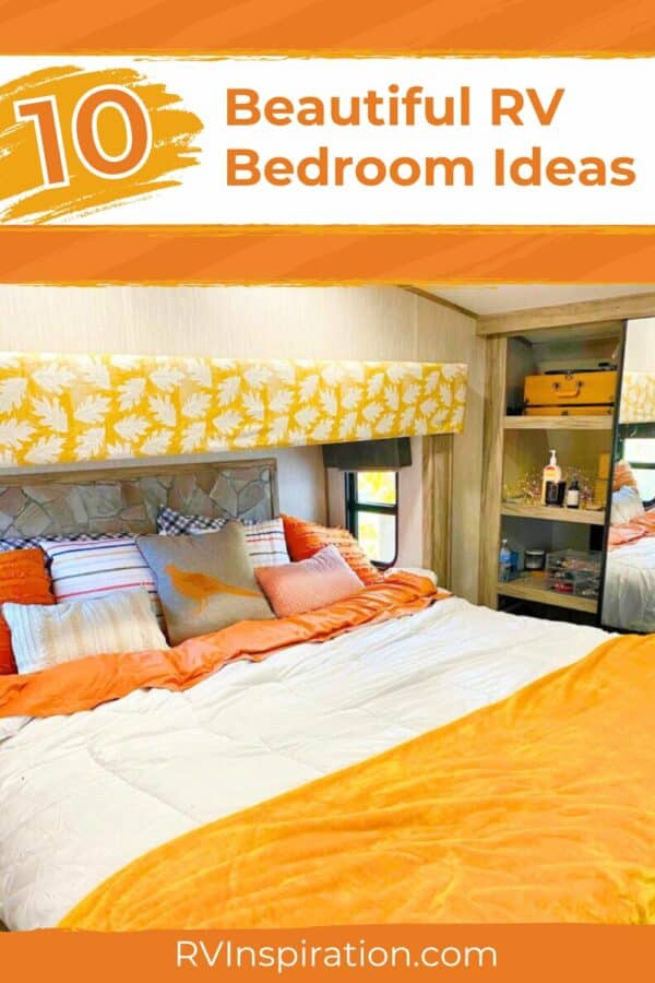10 Beautiful RV Bedroom Makeover Ideas | RV Inspiration