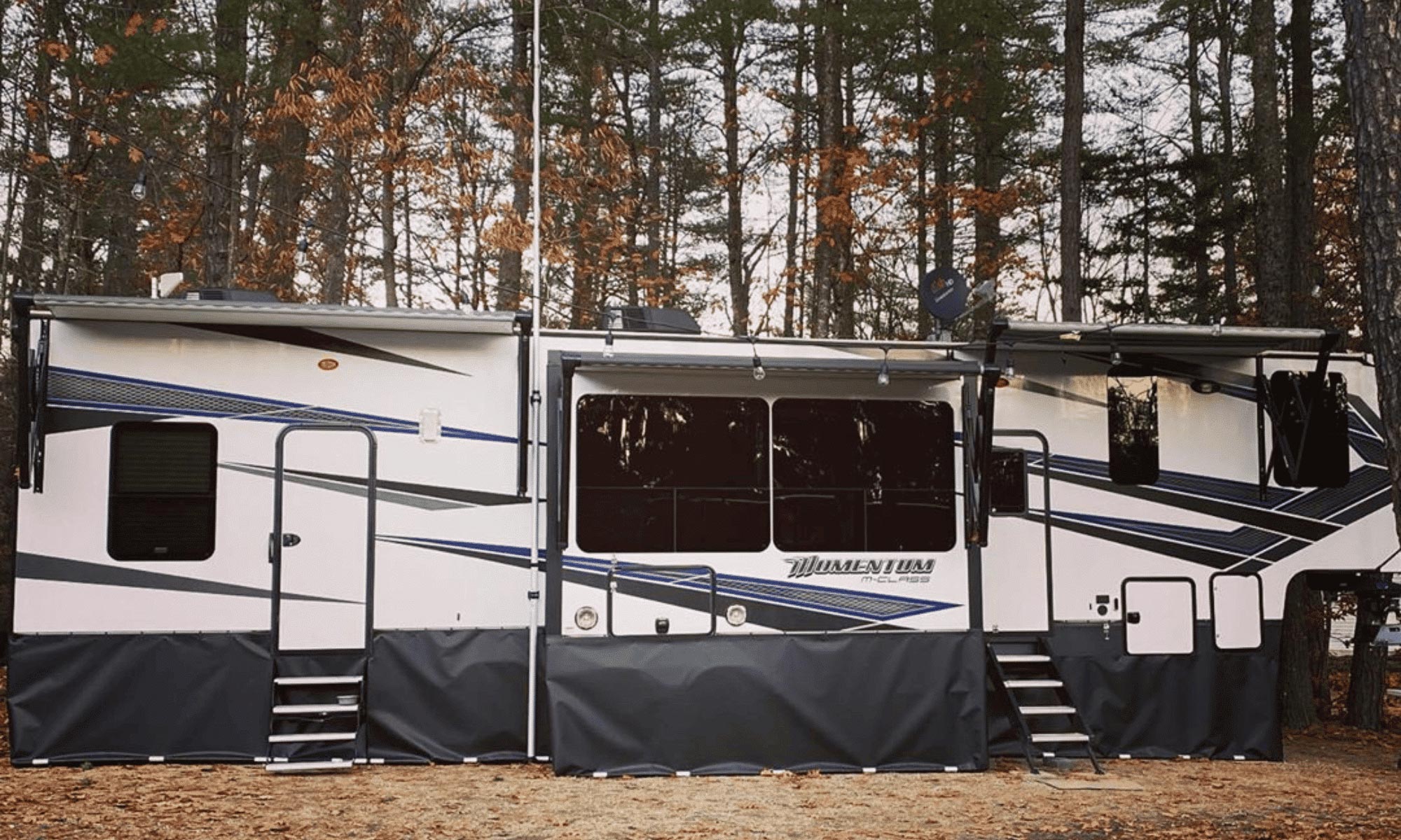 RV skirting rvinspiration