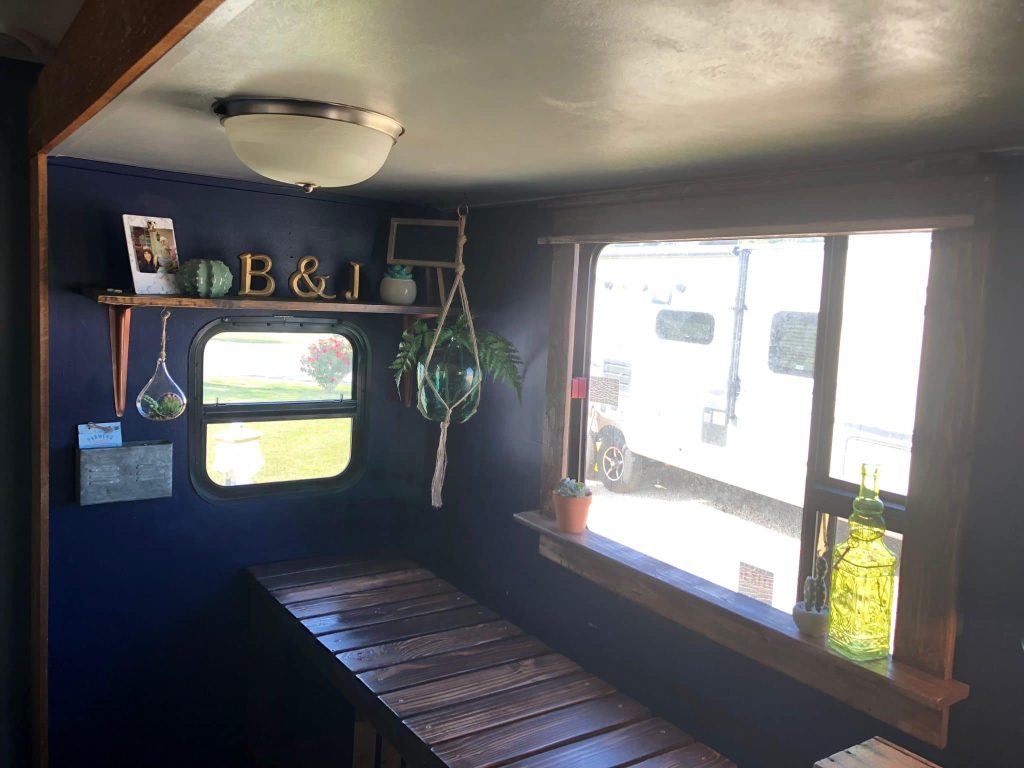 Wood framed RV windows