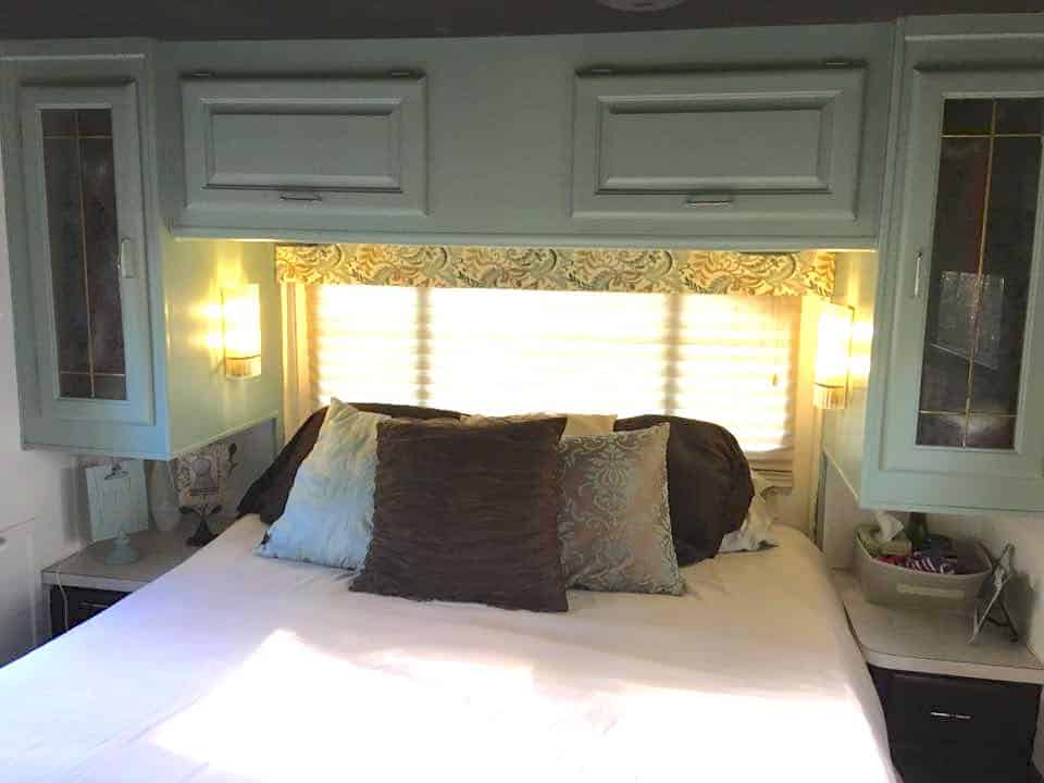 RV window treatments by Heather Roehl