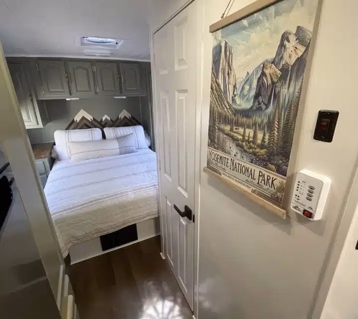Motorhome bedroom makeover